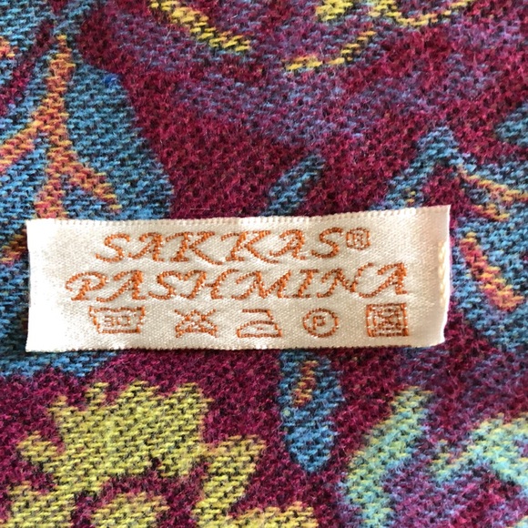 PASHMINA SCARF/WRAP 74x26” - Picture 6 of 7